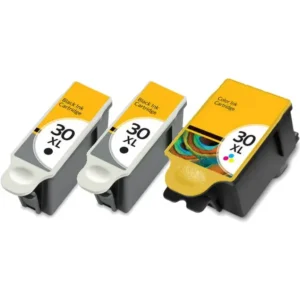 High-Yield Ink Cartridge 3-Piece Combo Pack (30XL Compatible)