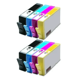 High-Yield Ink Cartridge 8-Pack (564XL Compatible – Complete Color & Black Set)